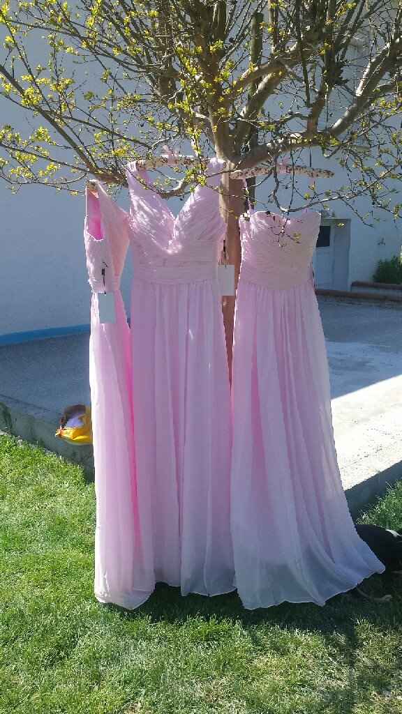Robe demoiselle d'honneur recu!!!! - 1