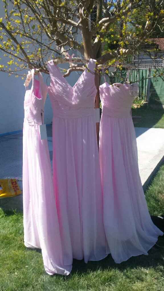 Robe demoiselle d'honneur recu!!!! - 2