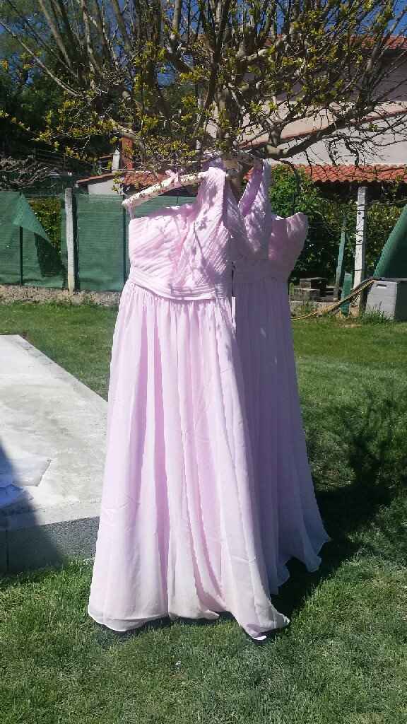 Robe demoiselle d'honneur recu!!!! - 3