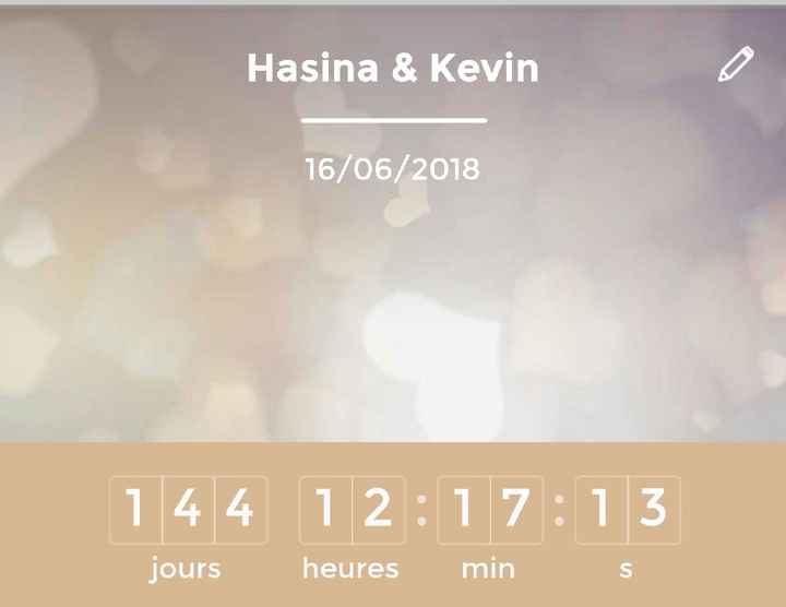 Combien de jours reste-t-il avant votre mariage ? - 1
