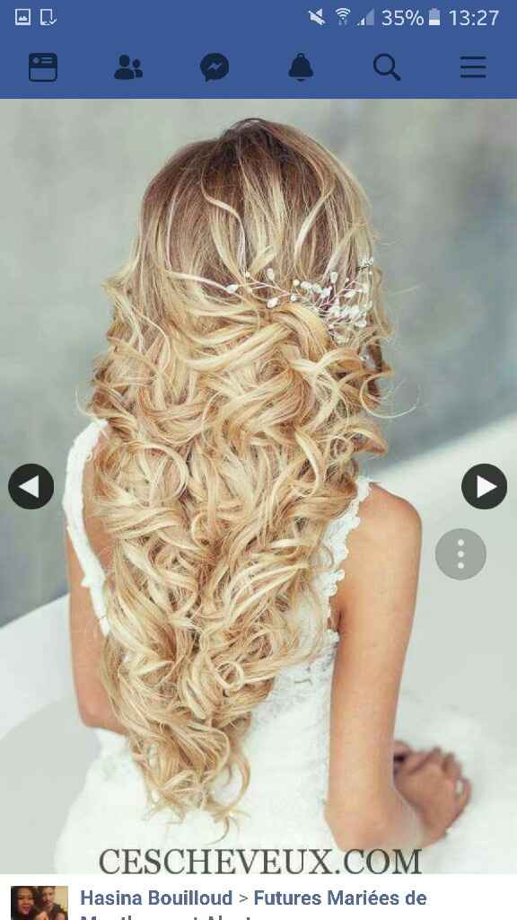  Que pensez vous des cheveux lachés pour la mariée? - 2