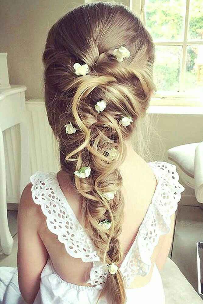  Idée coiffure Mariée et Enfant 😄 - 7