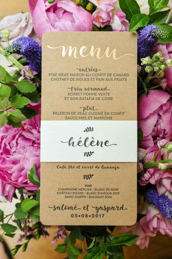  Plan de table champêtre - 6