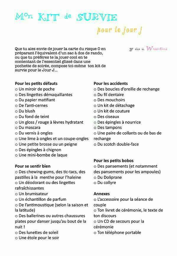  Pour ne rien oublier... - 1