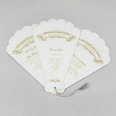 Idée Livret de messe ou menu - 7