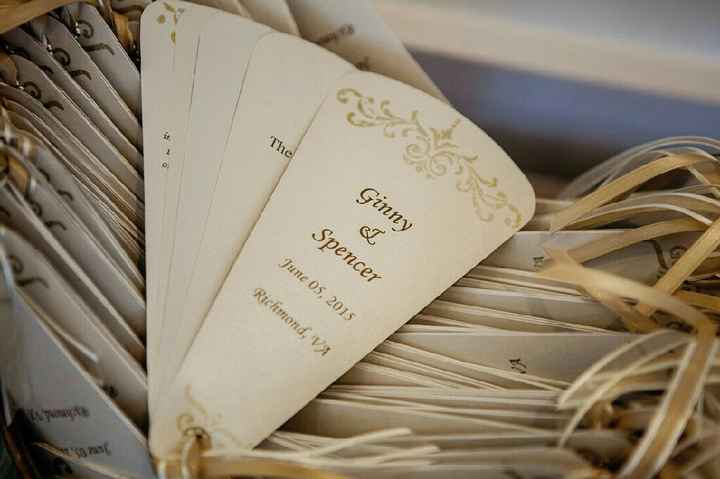 Idée Livret de messe ou menu - 8