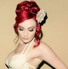 idée coiffure pin up 