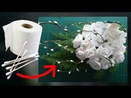  Fleurs en papier toilette.... - 2