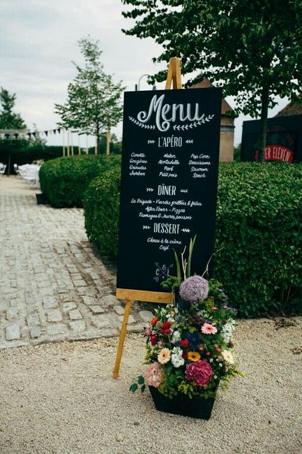  Plan de table champêtre - 1