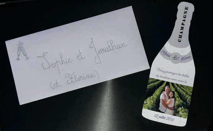 Notre save the date diy :) - 1