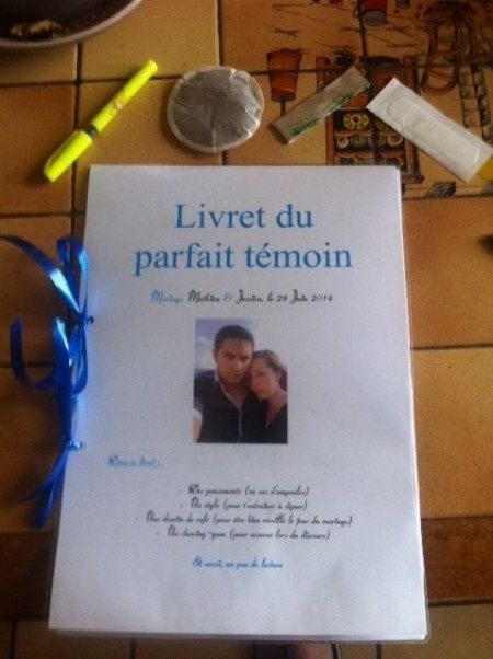 Mes livrets du parfait témoin