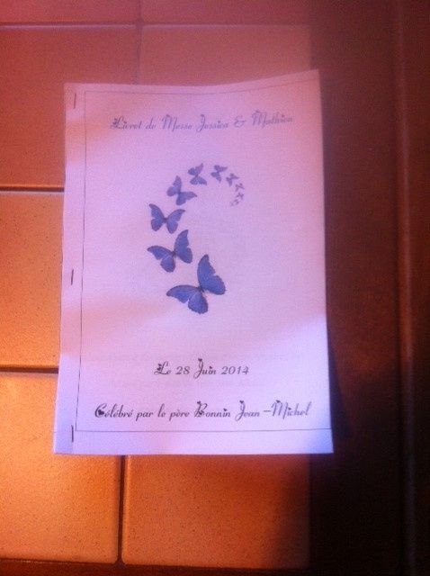Notre livret de messe