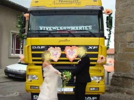 Arrivée en camion ?