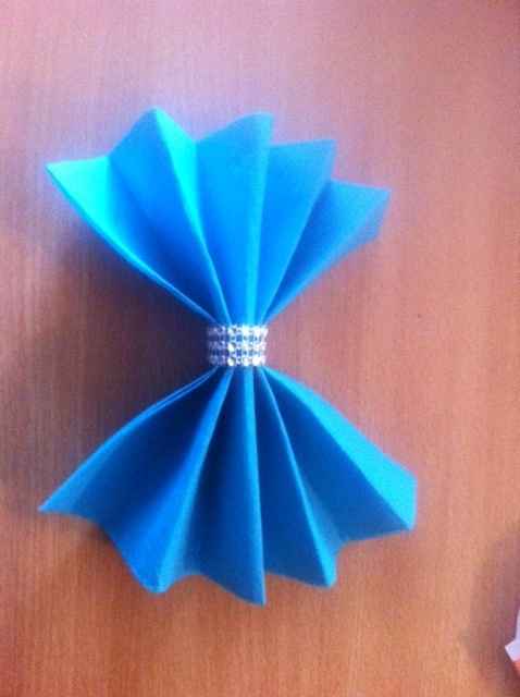 Pliage de serviette 1 