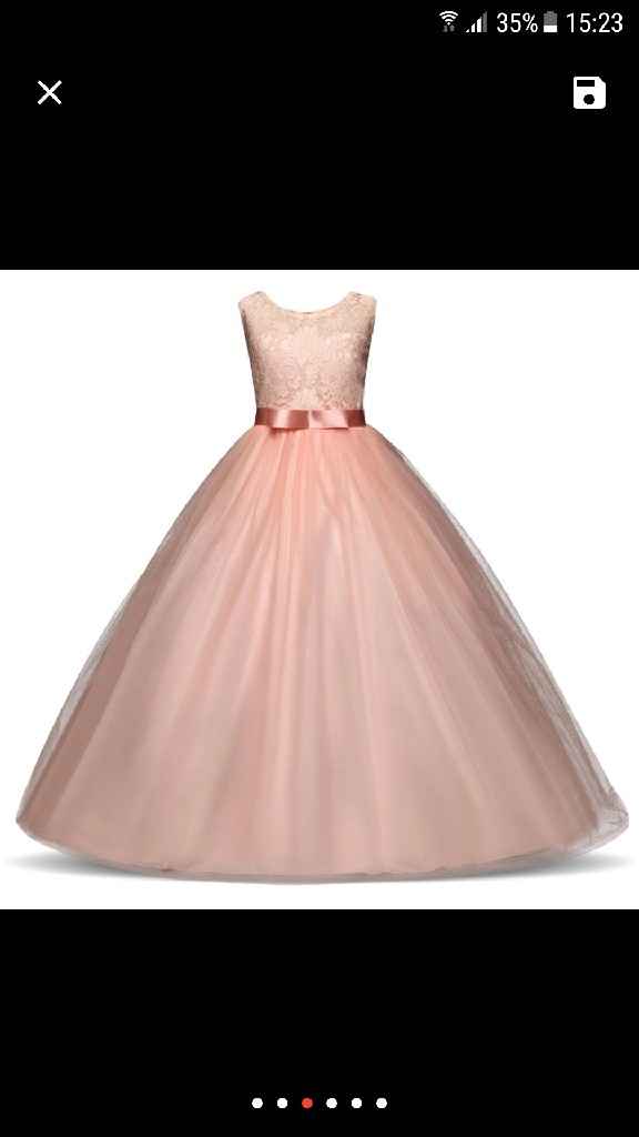  Robe enfant d'honneur trouvées :) - 1