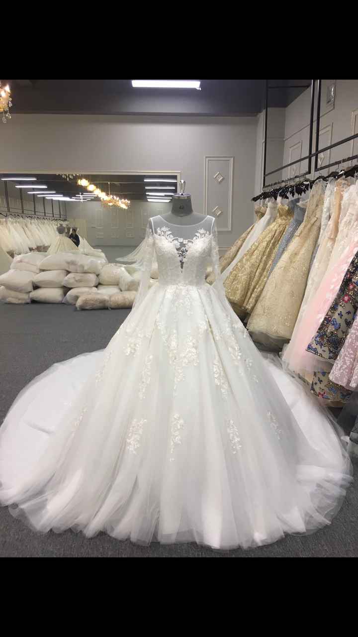 Ma robe 😍 et sa traîne de dingue - 2