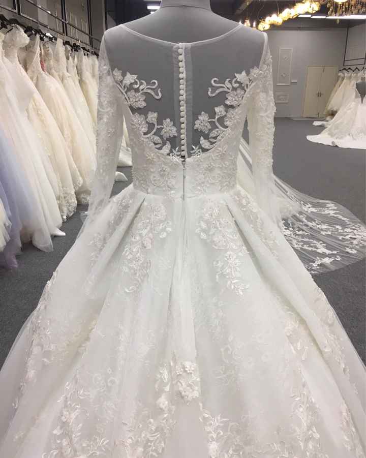 Ma robe 😍 et sa traîne de dingue - 3