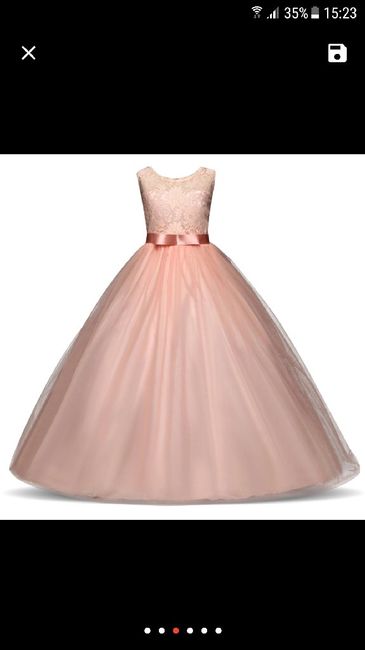  Robe enfant d'honneur trouvées :) - 1