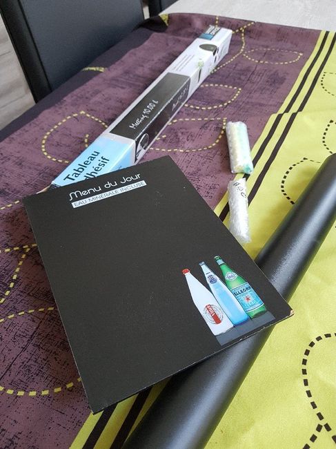 Diy du jour : ardoise menu - 1