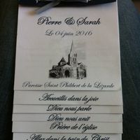 Essai livret de messe - 1