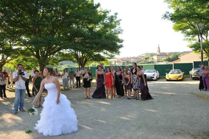 Le fameux laisser du bouquet