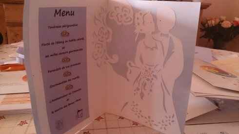 menus de mariage fait maison