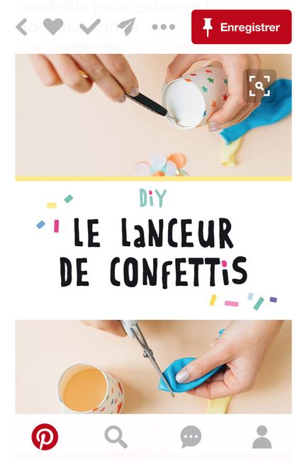 Canon à confetti vs confetti - 1