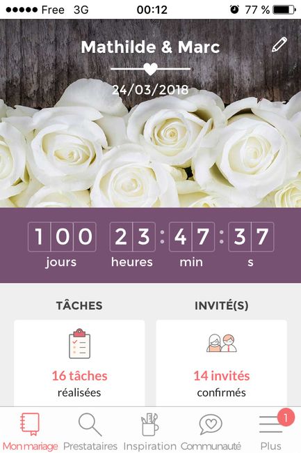  100 jours - 1