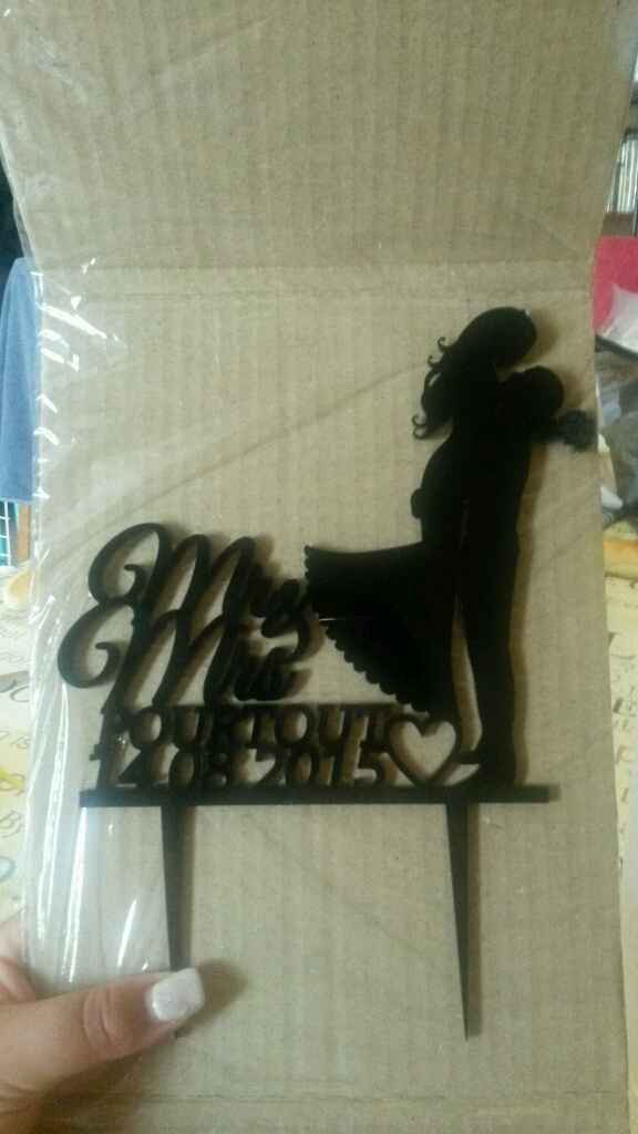 Figurines pour le gâteau - 1