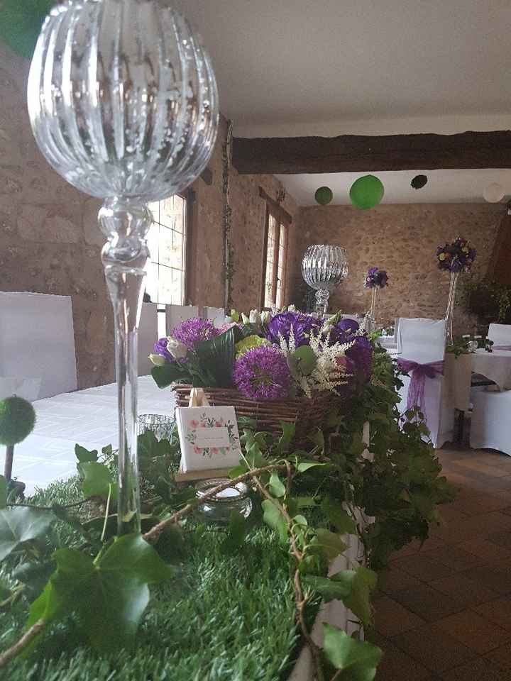 Une inspiration de mariage tout en violet - 1