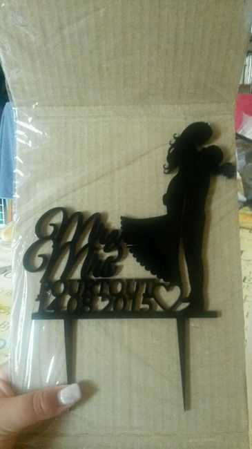 Figurines pour le gâteau - 1