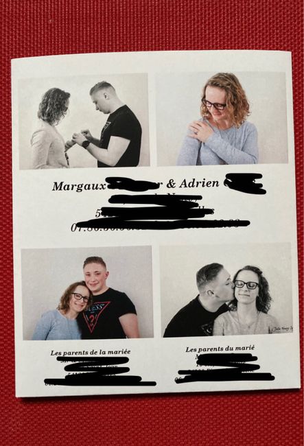 Faire part terminés 4