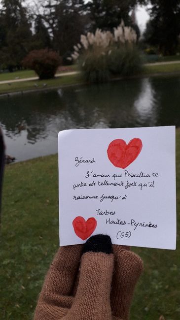 Love note , il me manque quelques départements - 1