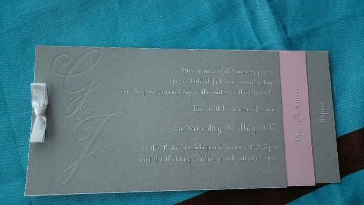 Mes faires parts et la pochette qui va avec - 2