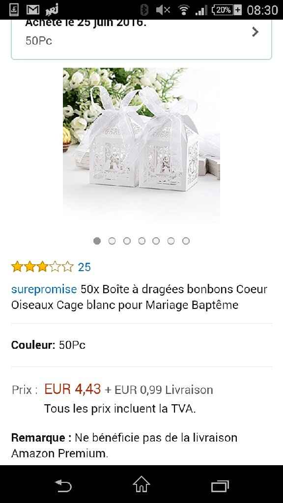 Premier essai décoration de table - 1