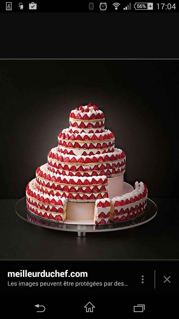 Pièce montée mais pas de choux