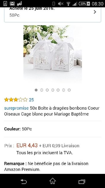 Premier essai décoration de table - 1