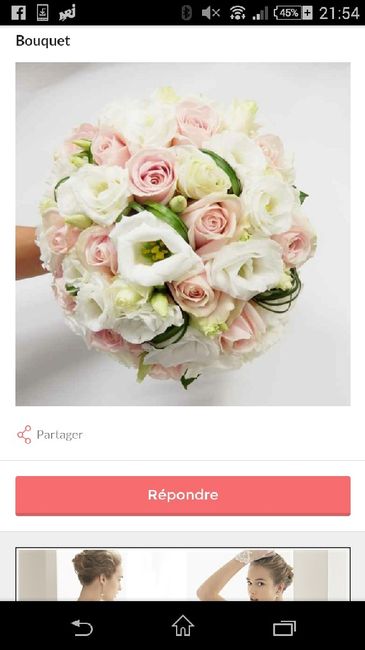 Bouquet de mariée - 1