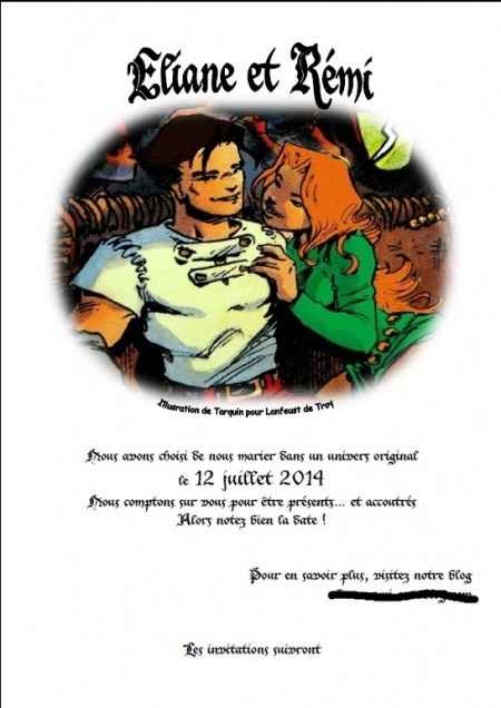 Notre Save the date (nouvelle version)
