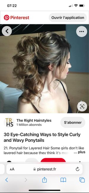 Vos idées coiffure 💇‍♀️ 👰‍♀️👰‍♂️ 14