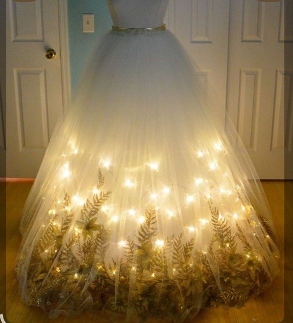Robe de mariée oui mais … lumineuse ! 2