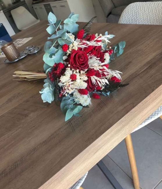 Bouquet de mariée fleurs séchées Flowrette 2