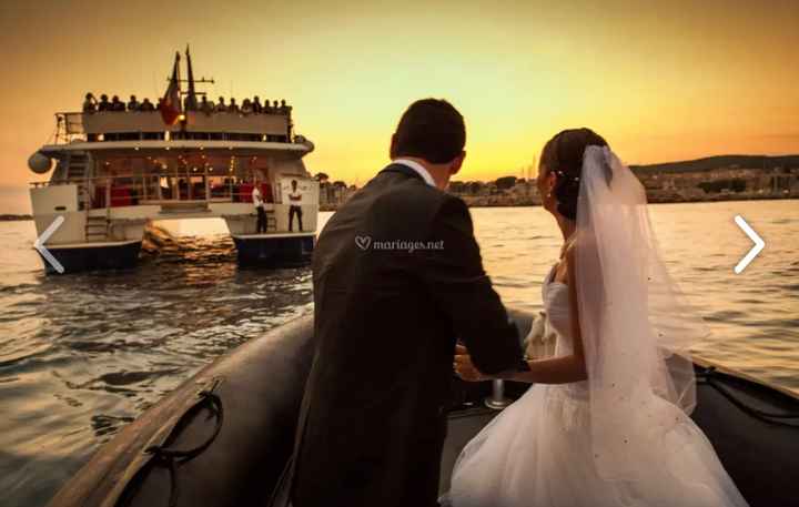 Une haie d'honneur en arrivant sur le lieu de réception ? 😍 - 1