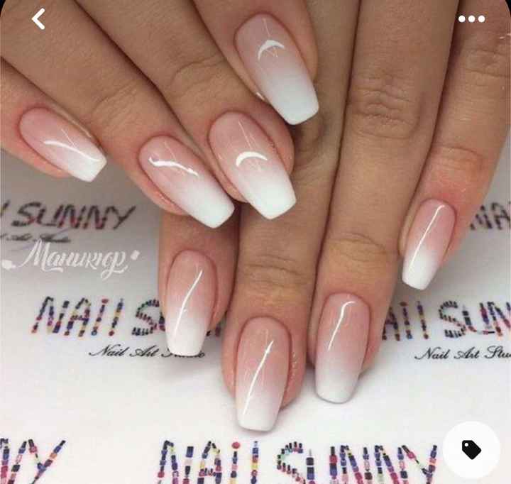 Manucure pour le jour j - 1