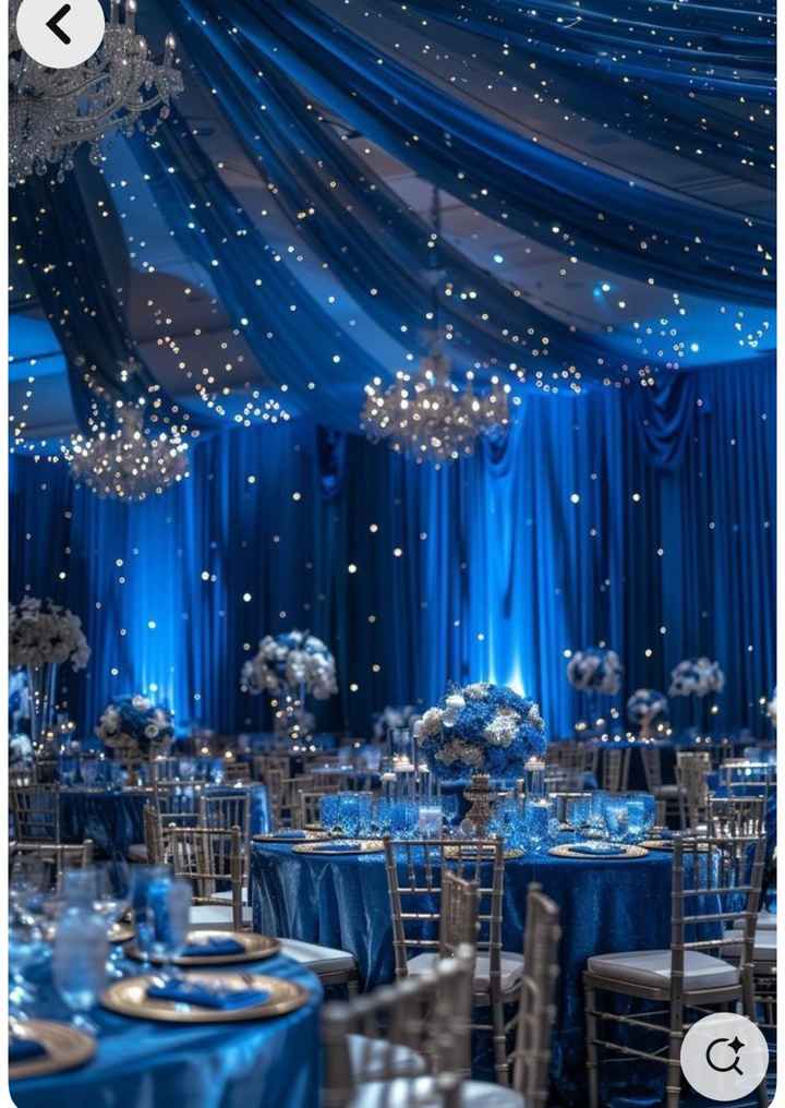 Mariage sur le thème " ce rêve bleu " - 1