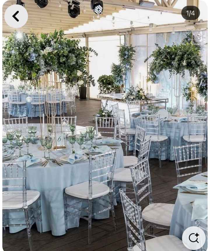 Mariage sur le thème " ce rêve bleu " - 4