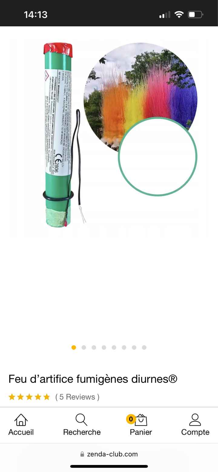 Feux artifices couleurs - 1