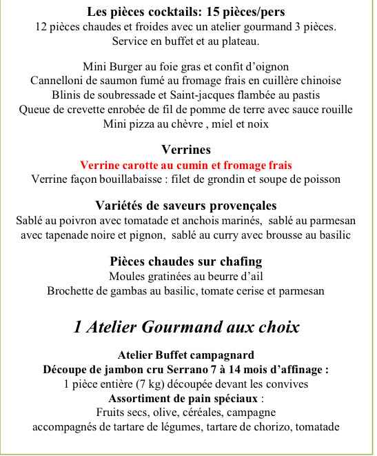 Clap de fin pour l’organisation traiteur - 1