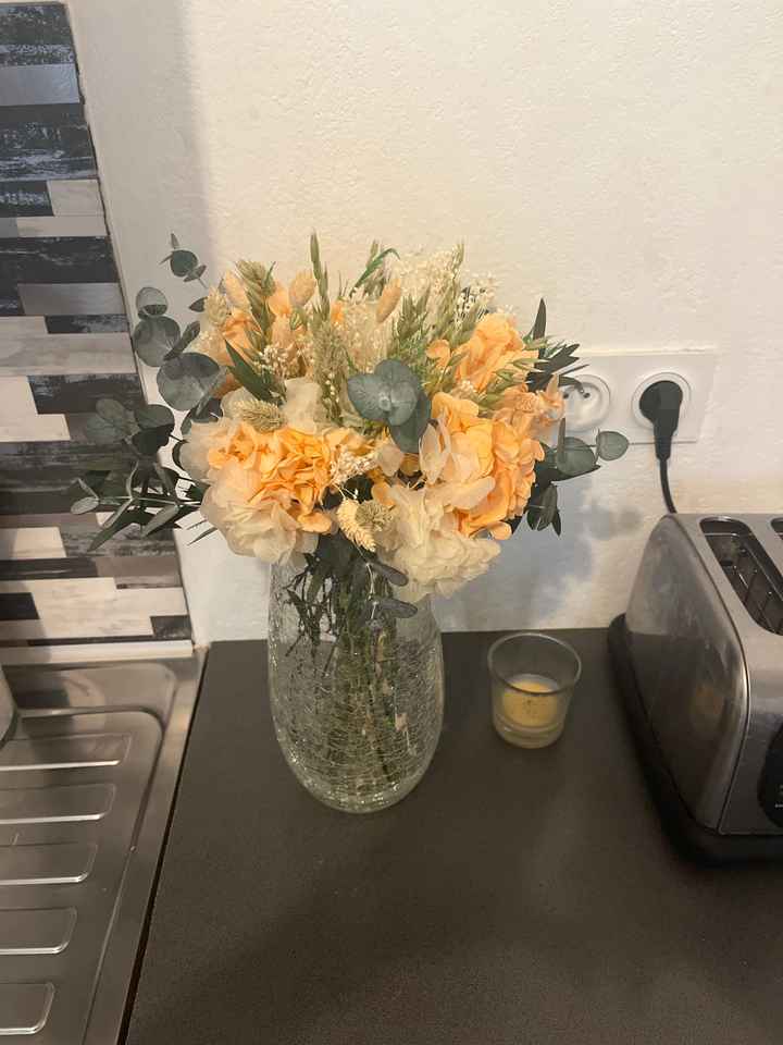 Bouquet en fleurs stabilisés - 1