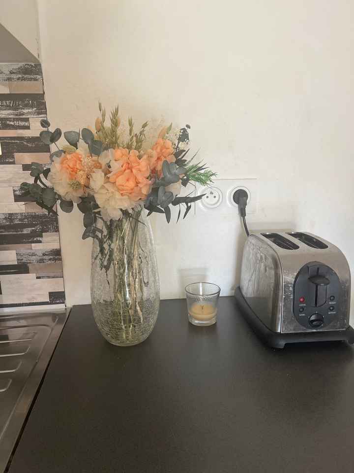 Bouquet en fleurs stabilisées - 1